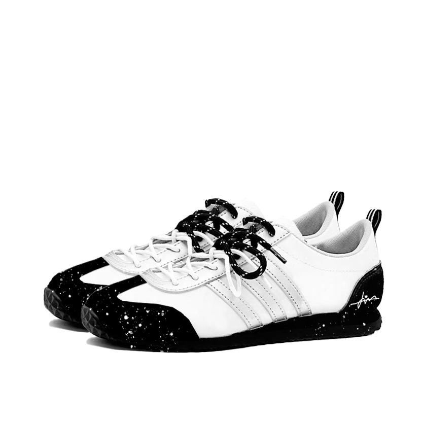 Adidas VS JOG 2.0 Lace Lurex Fabric Low top German Army Trainers Unisex JR4653(Team1301-)