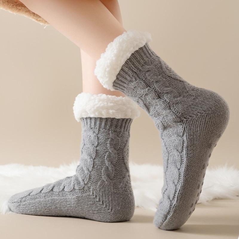 Autumn and Winter Home Warm Socks Floor Socks Warm Foot Women's Socks