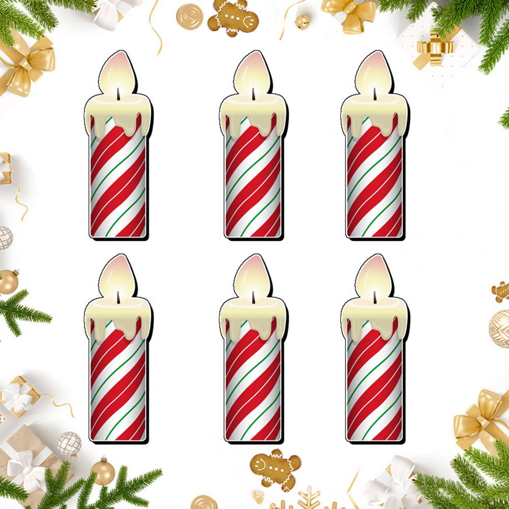 Рождественские украшения со встроенными шестами Легкая установка Рождественский декор Праздничный набор рождественских знаков для двора для улицы