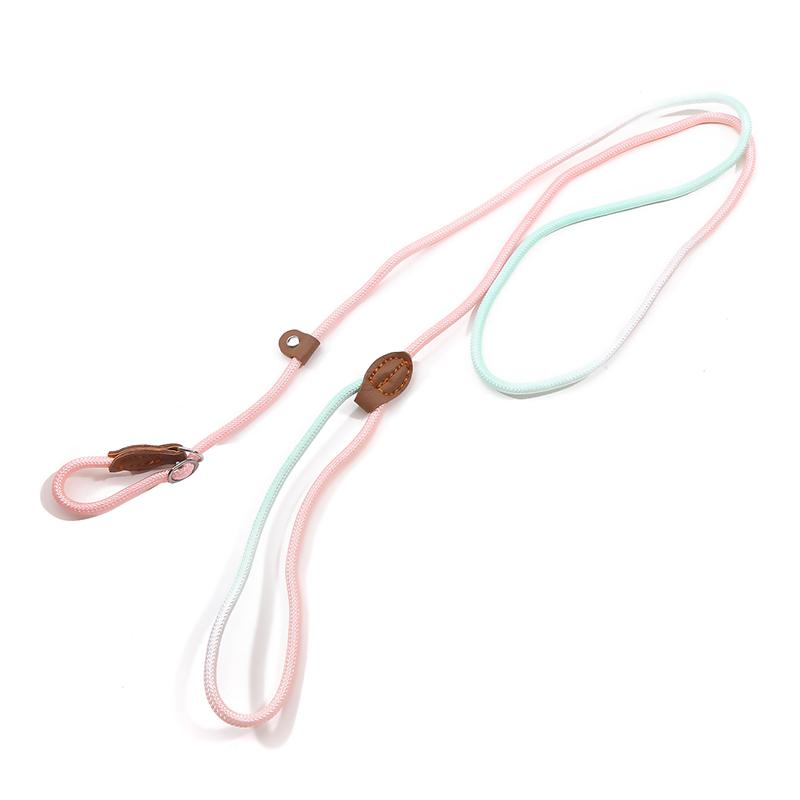 Поводок для бега домашних животных на открытом воздухе, удобная защитная веревка, утолщенный регулируемый поводок для прогулок с собакой, круглый поводок