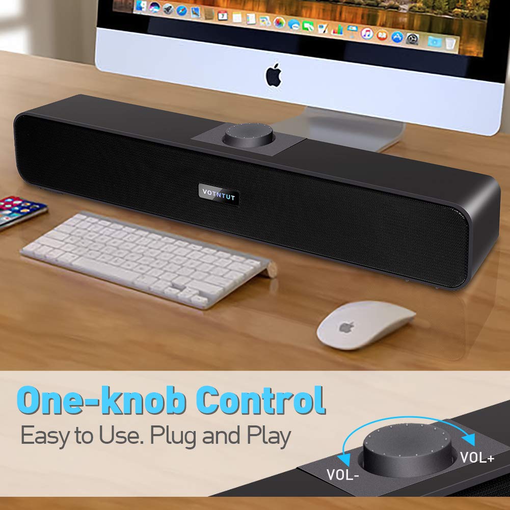 Компьютерные колонки Проводные USB настольные колонки Стерео USB-питание настольных колонок Звуковая панель для ноутбуков Колонки для ПК Планшета Настольный компьютер Мобильный телефон Ноутбук MP3 (2021