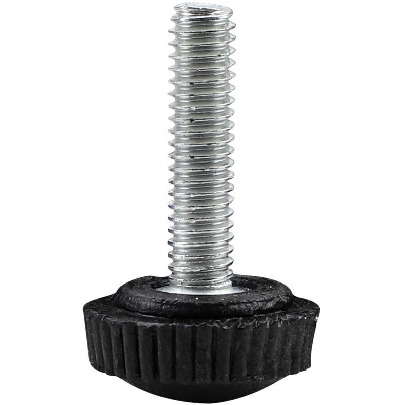 Винт с пластиковой головкой и насечкой из оцинкованного железа M3/M4/M5/M6