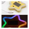 Plastic Car Atmosphere Light Universal Decorative Window Light New Solar LED Light  Auto Decor