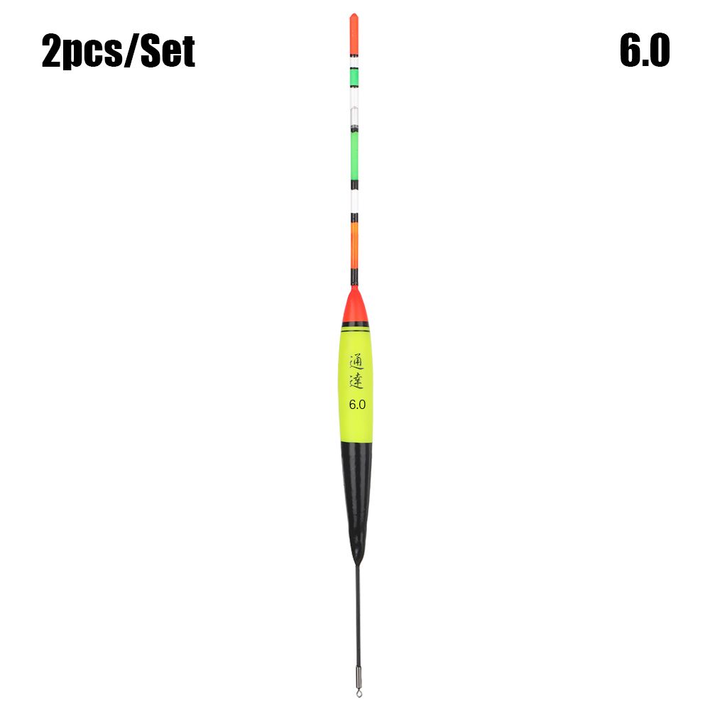 2 Pcs/Lot High Quality Plastic Bobber Fishing Night Float Light Stick Eva Foam Ball Boia