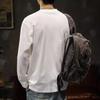 PLAYBOY Men's Letter Print 100% Cotton Long Sleeve T-Shirt