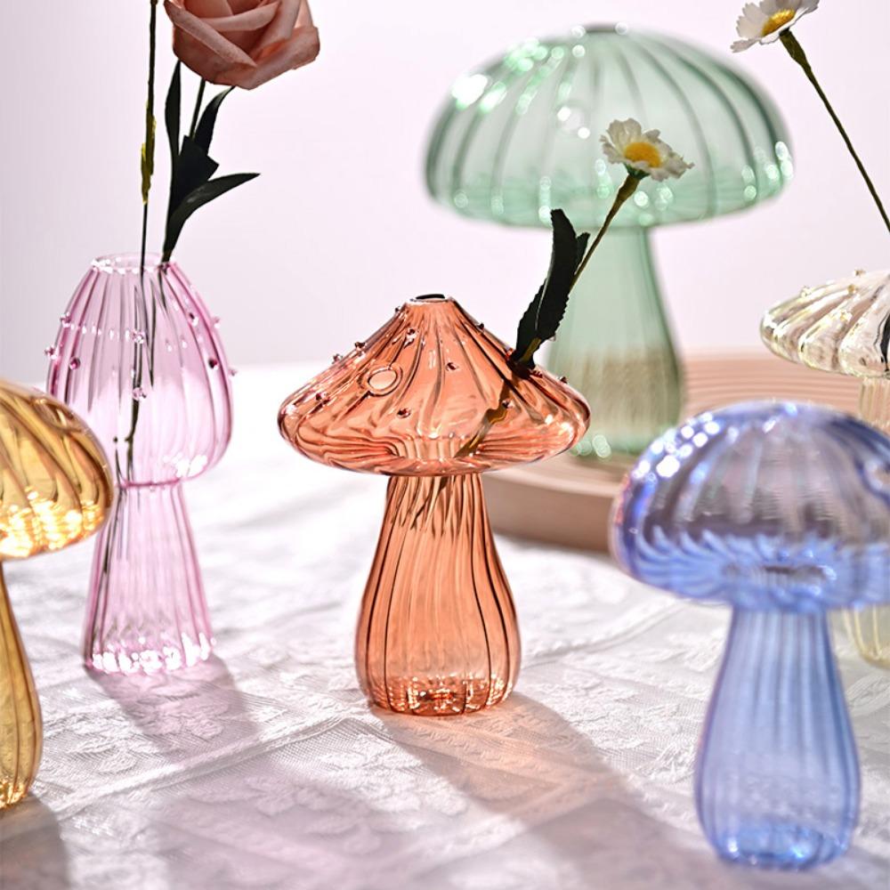 Household Living Room for Home Decor Glass Vase Desktop Ornament Aromatherapy Bottle Flower Bottle