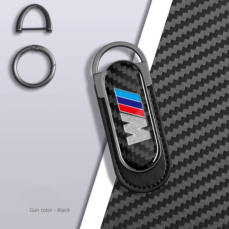 2026 Hot New Carbon Fibre Keychain Creative Car Keyring Accessories For BMW M Performance E36 E60 E90 X2 X1 X3 X5 E46 E39 E70 M3 M6 M5 jdsg40