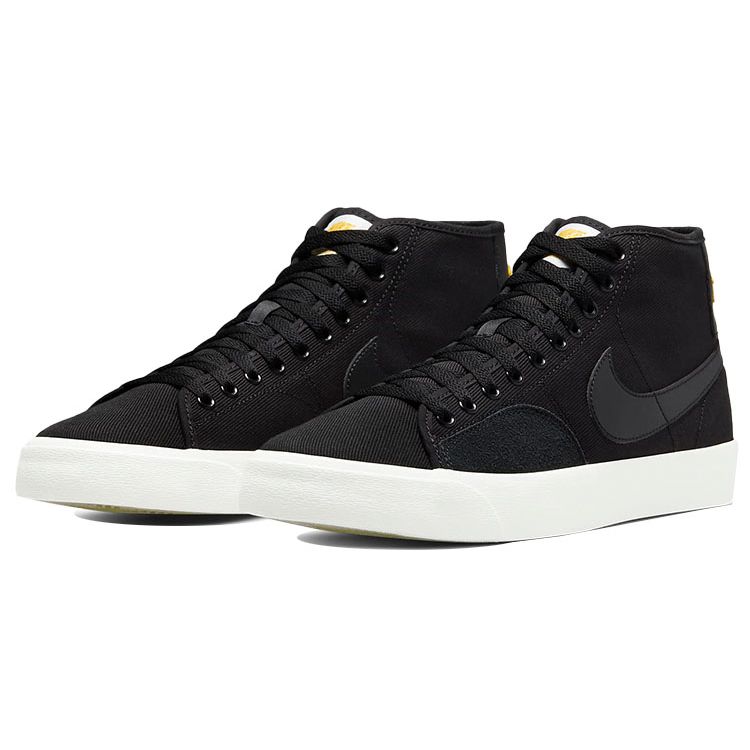 Nike Черные кроссовки унисекс Blazer Court Mid Premium SB Sail DH7479-001