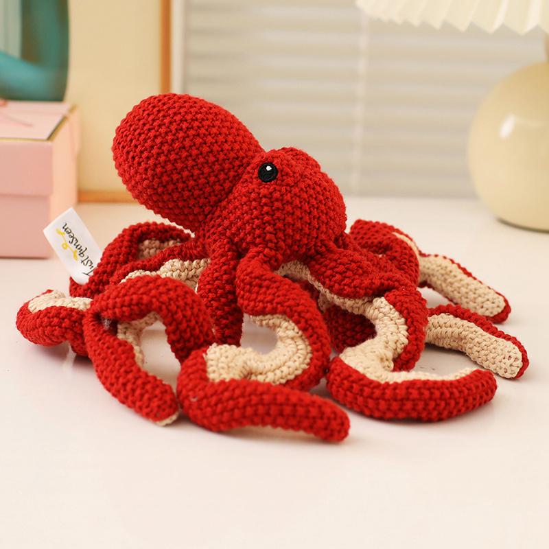 Cotton Rope Cartoon Toy Pp Cotton Stuffed Triceratops Tyrannosaurus Elephant Ocean Animal Plushie Sleeping Companion Gift