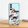 Чехол для телефона с аниме Steins Gate для Samsung Galaxy A73, A72, A71, A70, A53, A52, A51, Мягкий силиконовый черный чехол