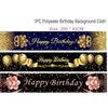Pink Gold Happy Birthday Banner Birthday Party Decoration Kids Boys Girl Baby Shower Decoration Bunting Garland Banners Flags