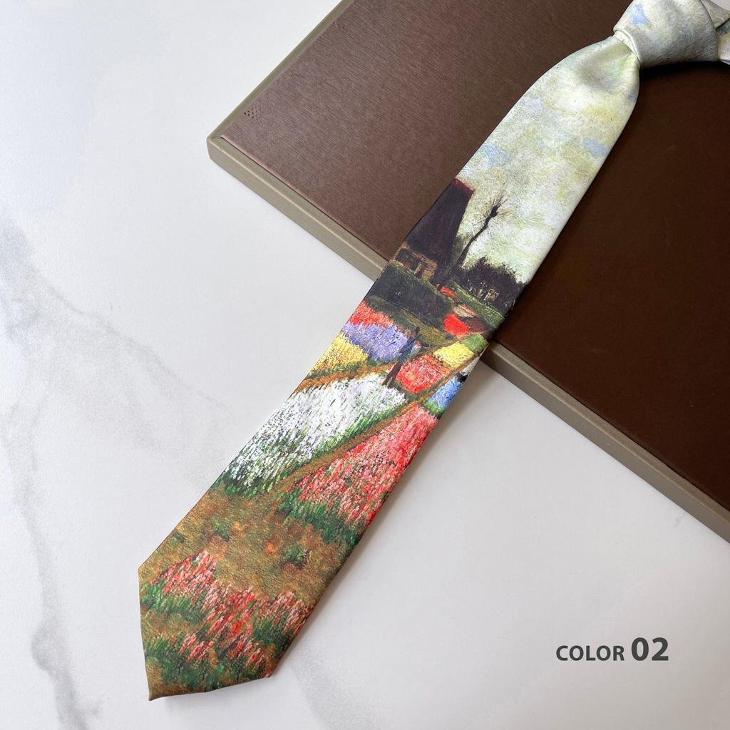8CM Personalized Printed Hand-Tied Tie