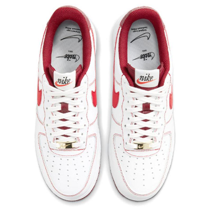 Nike Air Force 1 '07 'White University Red' Sneakers DA8478-101
