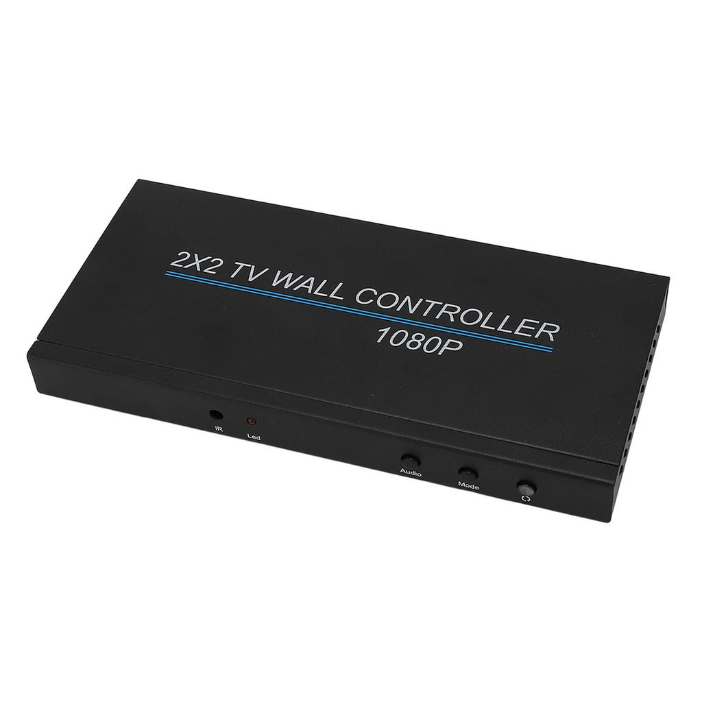 Контроллер видеостены с пультом дистанционного управления 1920x1080P 60 Гц Процессор ТВ-стены для соединения 4 ТВ-дисплеев