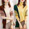 Women's Turtleneck Sweater Winter Long Sleeve Undershirt Woman Knitted Sweaters Warm Fashion Loose Casual Pullover Tops