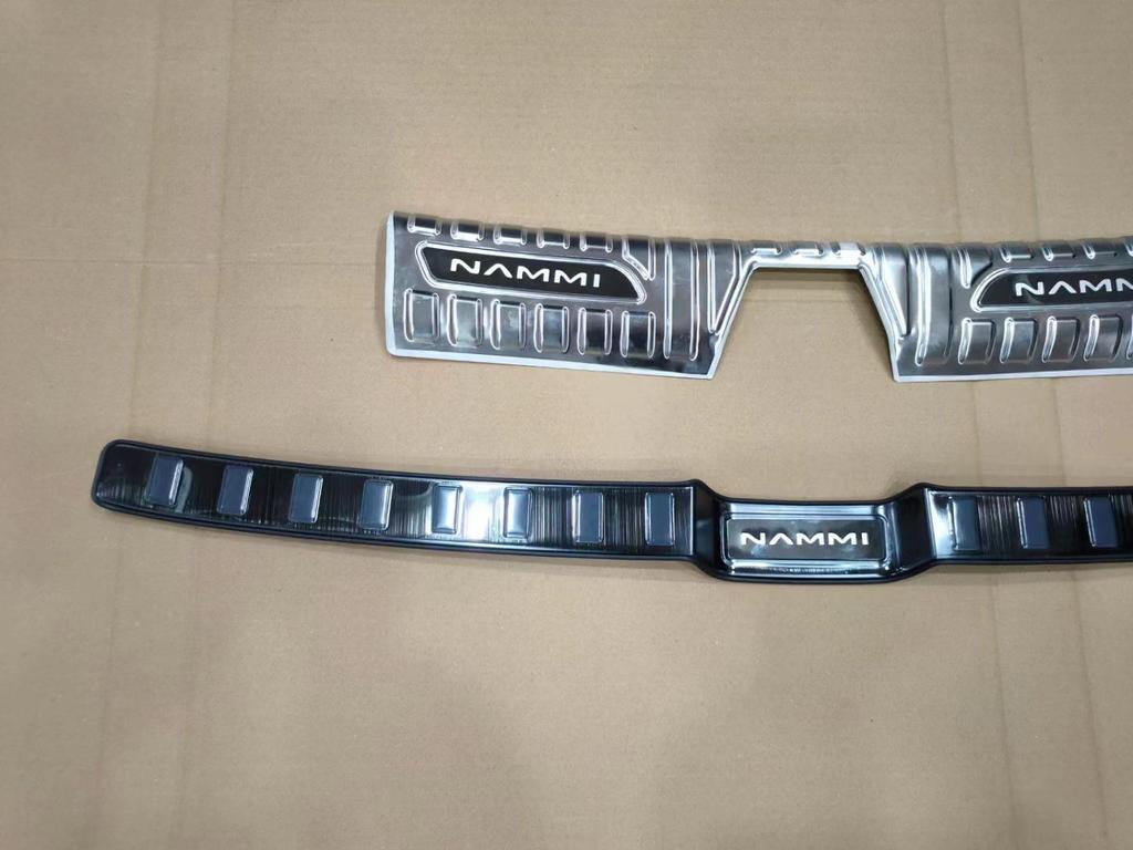 2024 Nano 01 Защитная накладка на задний бампер и декоративные полоски на порог багажника