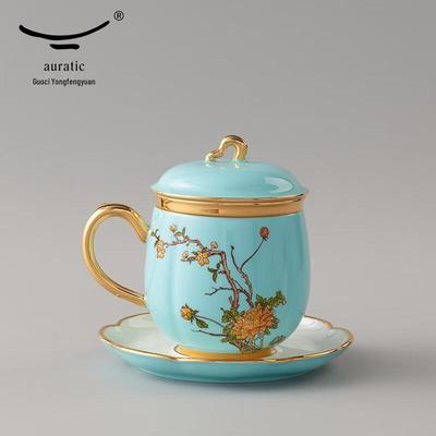 Офисный чайный набор Yongfengyuan West Lake Blue Porcelain