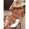 Women's Sleeveless Strapless Bodycon Dress Mini Short Fashion Dress, Perfect for Casual Vacations