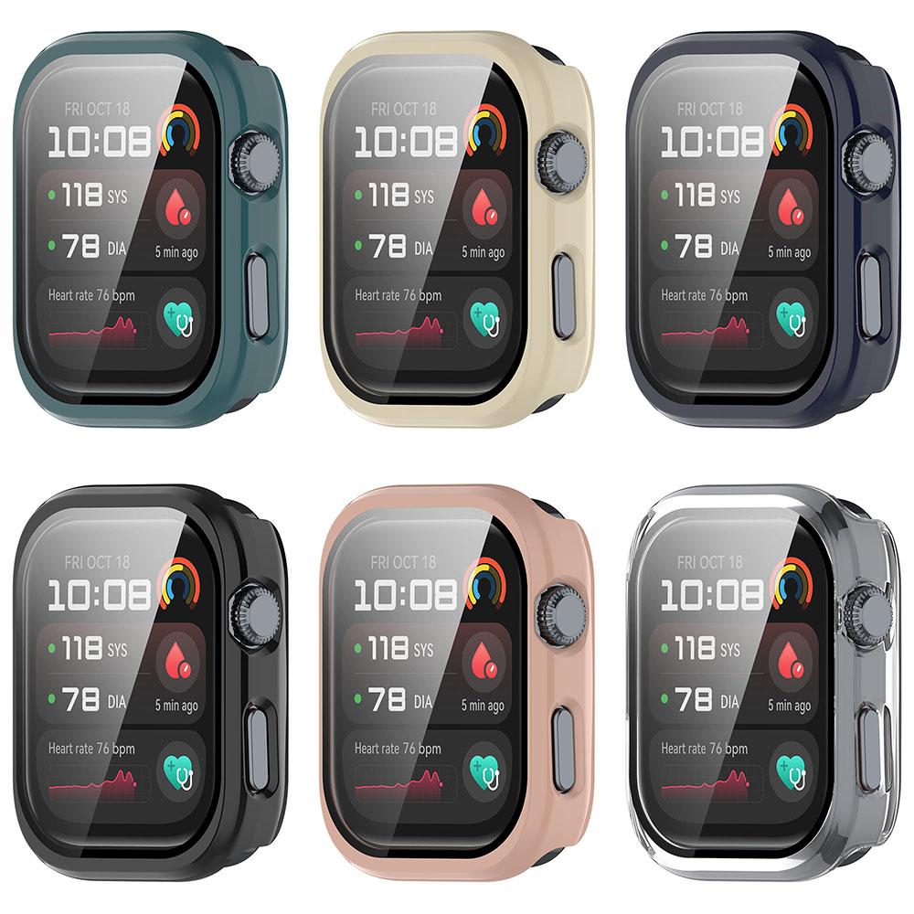 Чехол для ПК для Huawei Watch D2 Защитная рамка для экрана Бампер Крышка Закаленное стекло для чехлов Huawei Watch D2