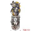 1 PC 480*170MM Large Temporary Tattoos Sleeve for Men Women Full Arm Selleve Tattoos Temporary Realistic Fake Wolf Tiger Lion Tattoo