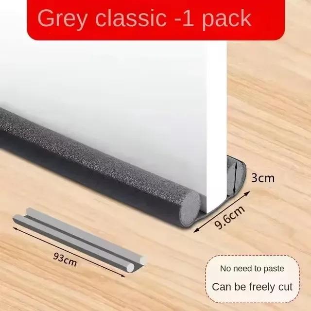 Уплотнительная лента для дома 1 м Под дверь Ветрозащита Пылезащита Порог Защита от дождя Погодная лента Шумоизоляция Изолятор Уплотнитель
