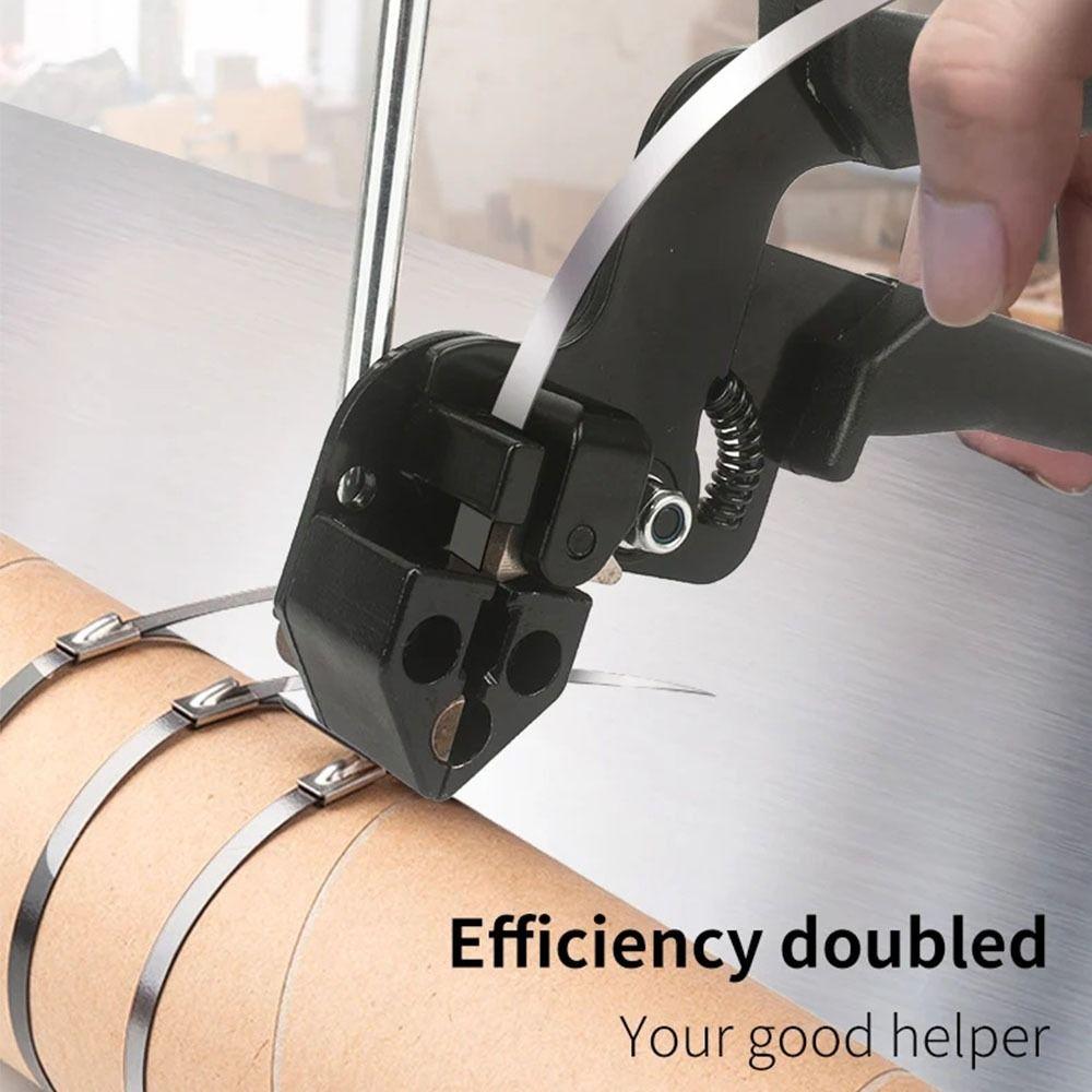 Регулируемые клещи для обжима кабельных стяжек, кусачки для крепления ремней, натяжитель, крепежный инструмент