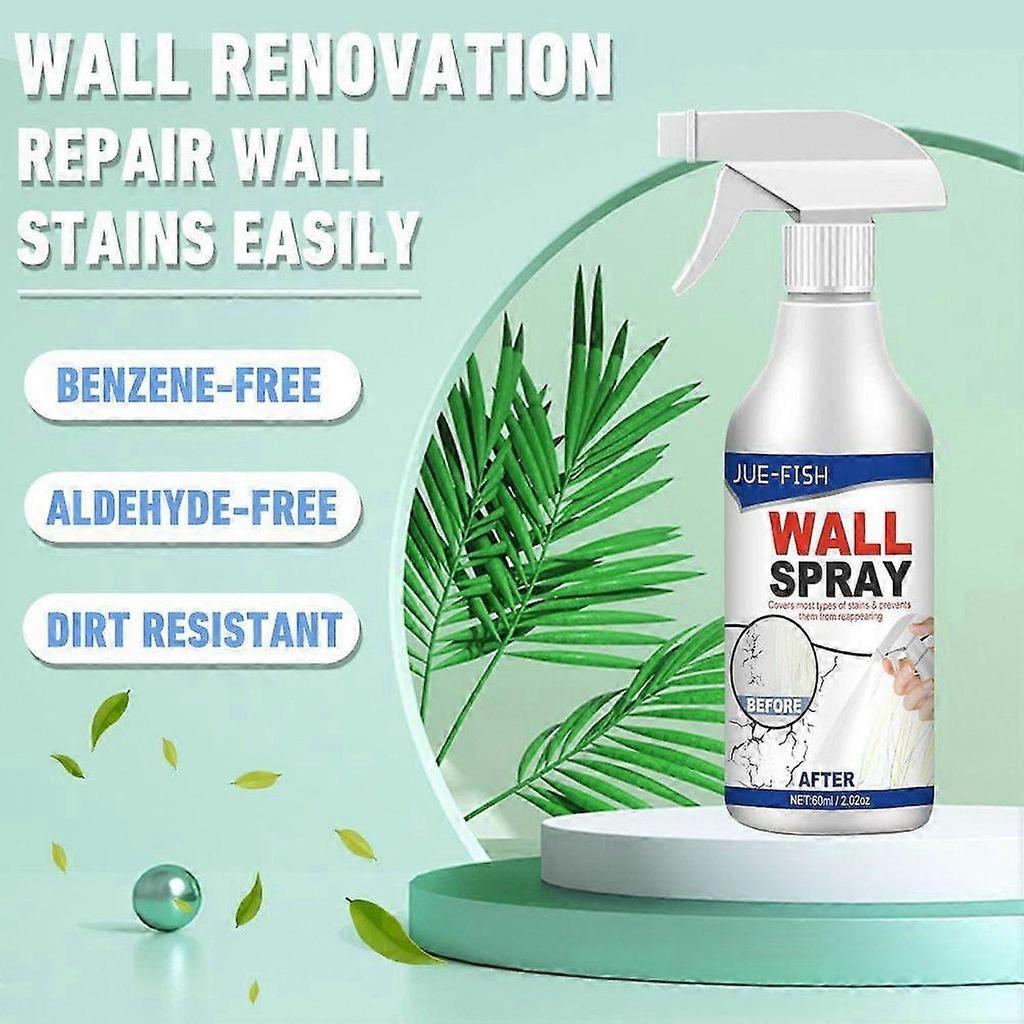 Wall Repair Paint Wall Spray Paint, Wall Repair Spray, Water-Based Paint White Peel, Covers Up Stain Sealing Ceiling Paint