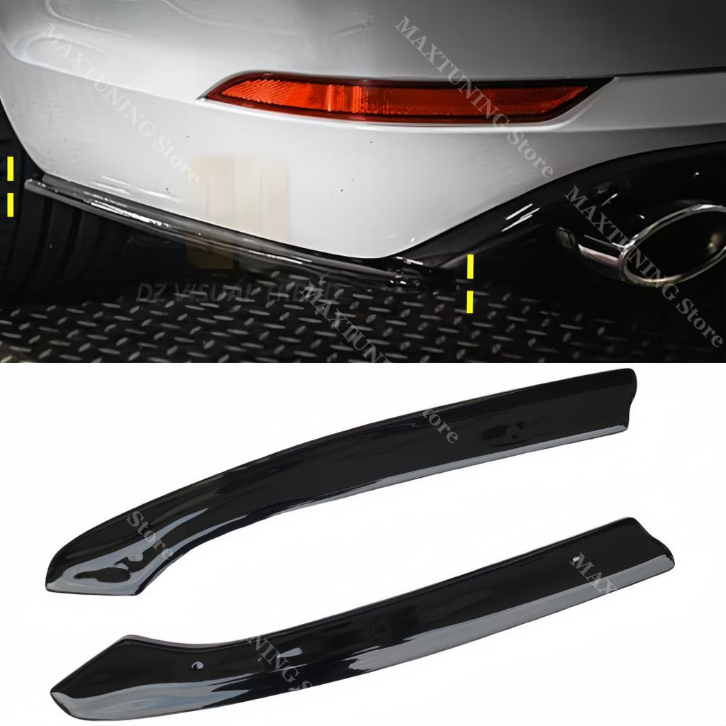 Maxton Style Rear Side Splitters Bumper Valance for VW Golf MK7 Estate Wagon TDI TSI GTD TGI R R-LINE Diffuser Spoiler Tuning
