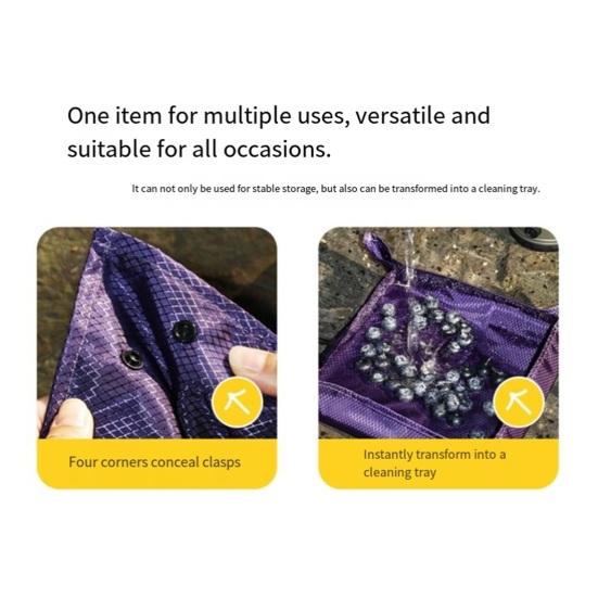 Square Seat Mat Portable Folding Mat, Lightweight Moisture-proof Pad, Multi-purpose Storage Tray, Seating for Outdoor Activities Camping Hiking