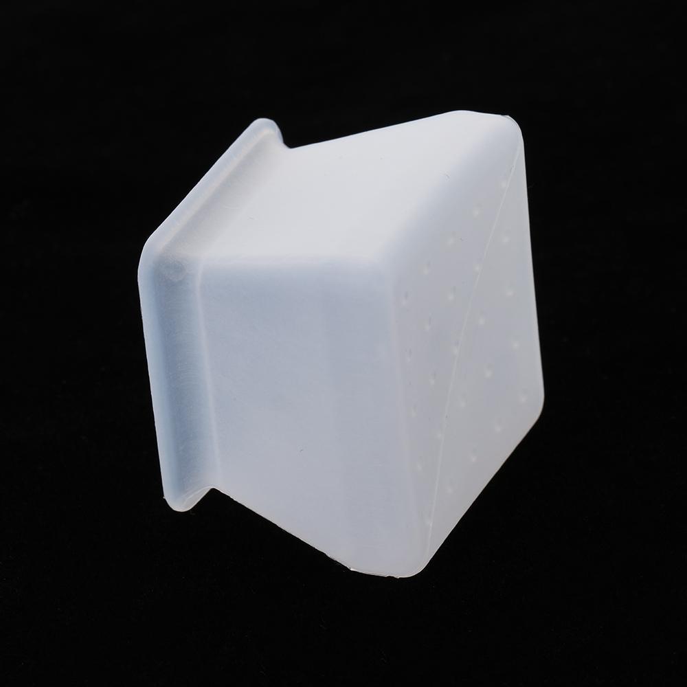 Feet Pads Small Large White Grey Silicone Chair Leg Caps Table Cover Square