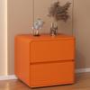 Modern Cream Style Solid Wood Nightstand