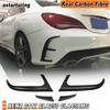 Для BENZ C117 CLA250 CLA45 AMG 2014-15 НАСТОЯЩИЙ Углепластик Задний Бампер Вентиляционные Отверстия в Крыле F