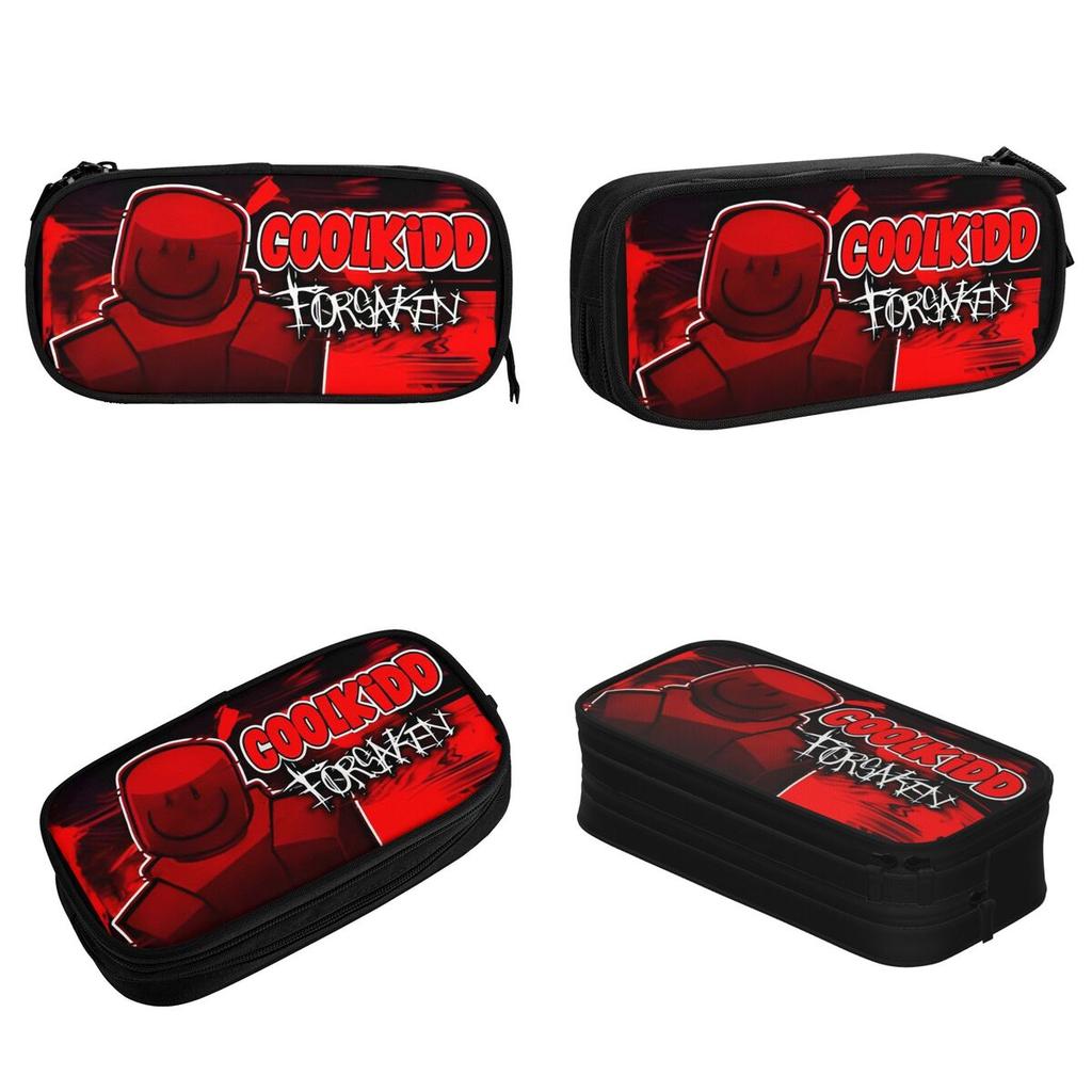 Forsaken Coolkidd Pencil Cases Pencil Box Pen Box for Student Big Capacity Bags Students School Zipper Stationery