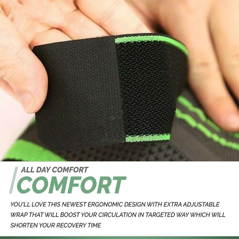 Коленный бандаж, компрессионный ремень, рукав, спортивная защитная связка, регулируемая