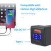 QC3.0 48W USB C PD Port 12V/24V Car Charger Voltmeter Power Socket Adapter For Toyota Mobile Phones Accessories Fast Charging