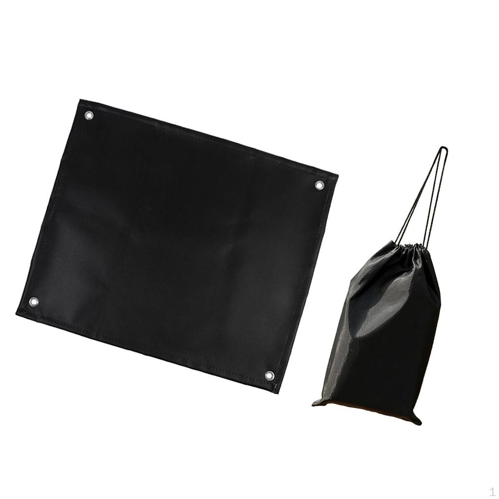 Кемпинговый костровый коврик огнестойкое одеяло гриль для барбекю двор