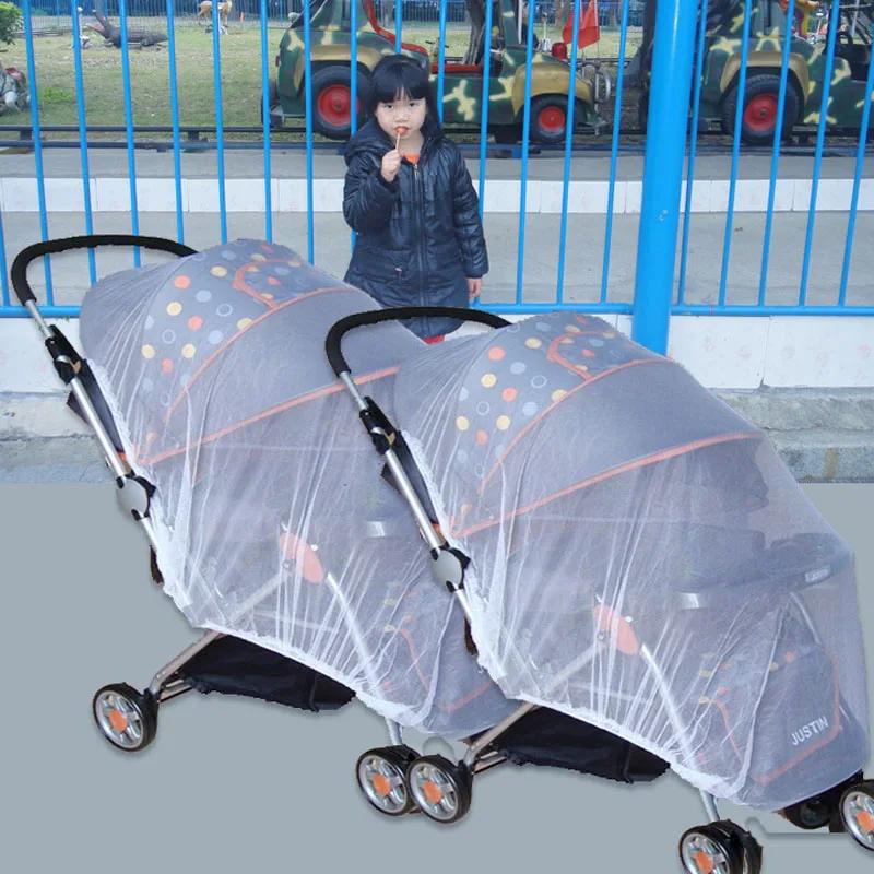 Baby Stroller Mosquito Net Universal Full Cover Baby Encryption Net Increase Mosquito Net Breathable Summer Mosquito Repellent