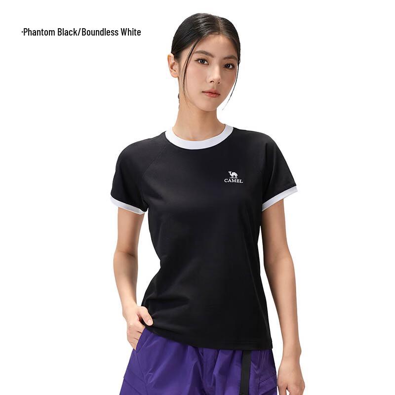 CAMEL Women's Quick Dry Round Neck T-shirt