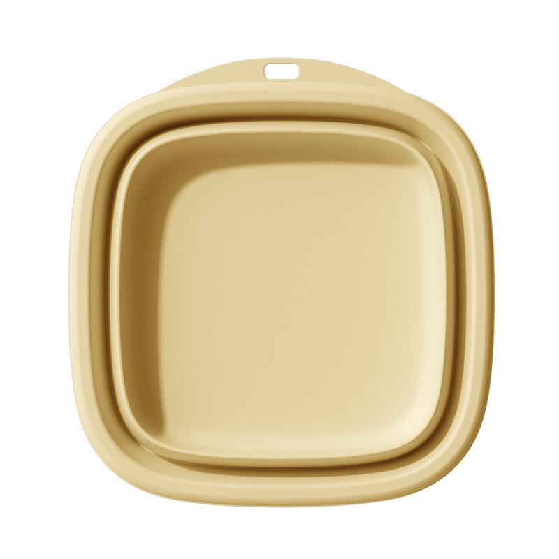 Портативная складная раковина для дома, студенческого общежития и путешествий: Большой таз для мытья ног и маленький таз для младенцев и беременных женщин.