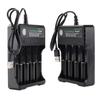 Intelligent Li-ion Battery Smart Charging Battery Charger For 18650 Charging 4 Slot USB Charger
