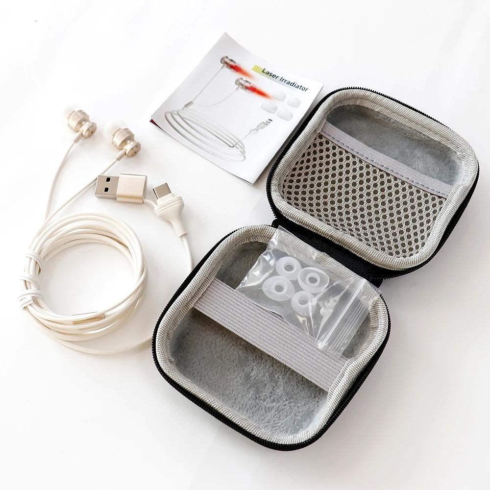 650nm Red Light Ear Care Device - Portable LLLT Technology for Ear Canal Wellness Support