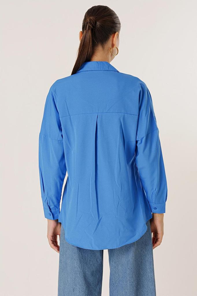 Oversize Long Basic Shirt