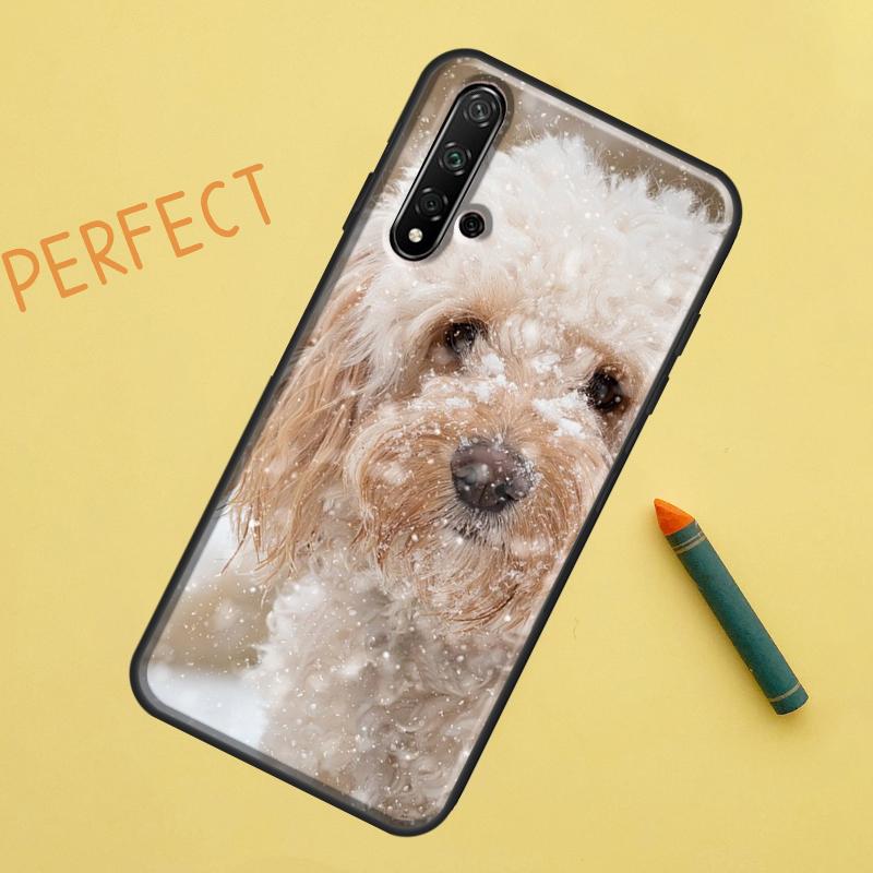 Cute Cockapoo Dog For Huawei Nova 5T 9 10 SE 7i 8i 11i 12i Y60 Y61 Y70 Y72 Y73 Y90 Y91 P20 P30 P40 Lite Case