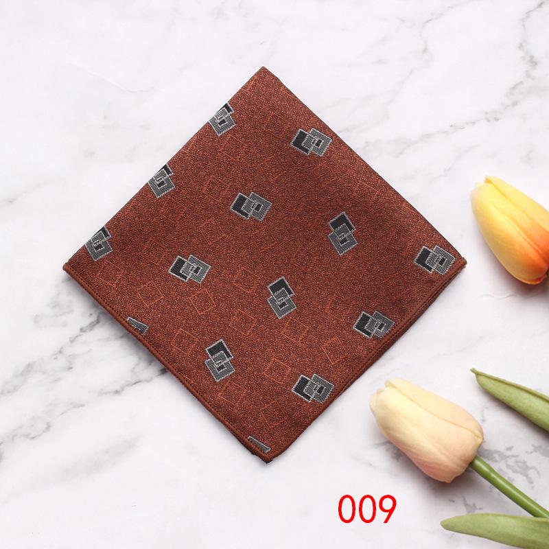 British Style Men'S Suit Pocket Towel Small Flower Type Business Retro Banquet Suit Small Square Scarf Chest Towel Handkerchief