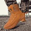 New Men Tactical Boots Brand Army Boot Military Ankle Hiking Shoes Safety Desert Work Climbing Shoes Waterproof High Quality