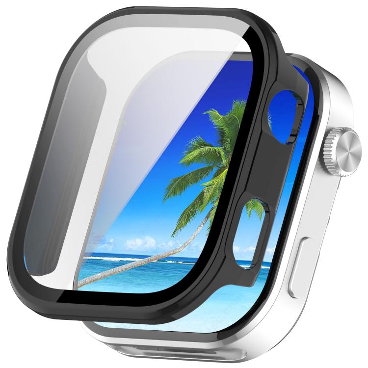 Tempered Film Integrated PC Watch Protective Cover For Redmi Watch 6, Full Coverage Lightweight Easy Install Anti-Scratch Watch Case