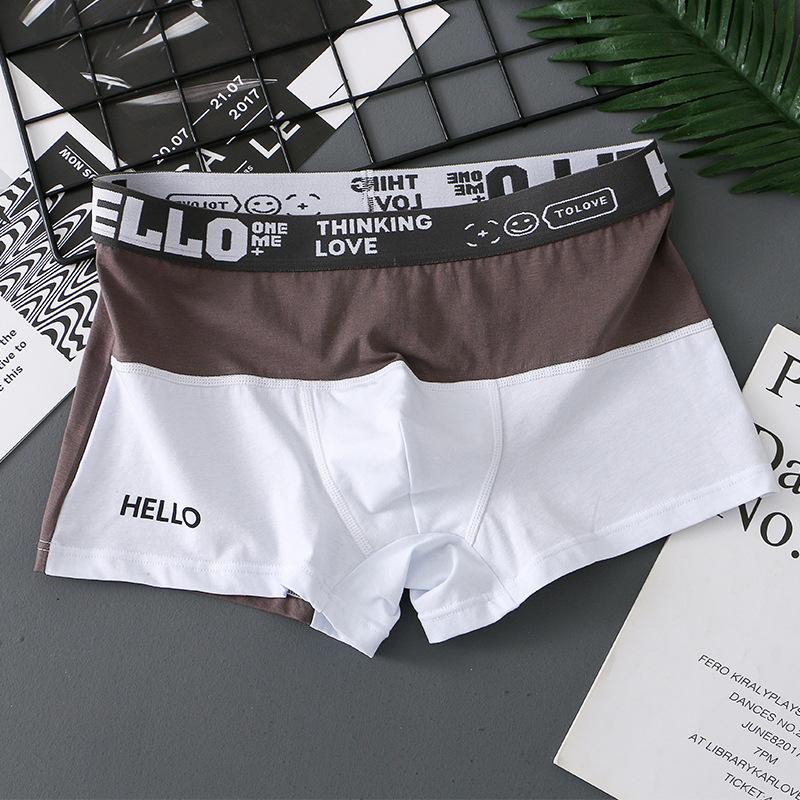 Сексуальные мужские трусы большого размера Cuecas Calzoncillos, хлопковые боксеры, мужское нижнее белье, мужские боксеры, дышащие U-выпуклые мужские трусы