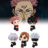 Очаровательный набор ПВХ-фигурок Jujutsu Kaisen включает Годжо, Итадори, Нобару и Фусигуро