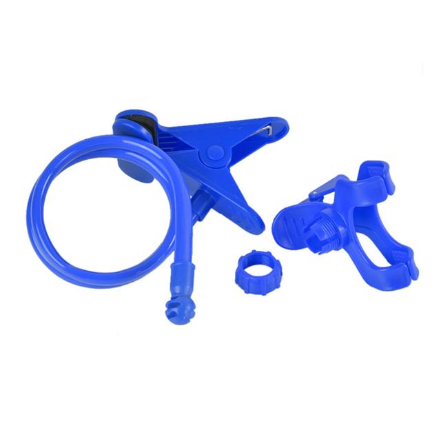 Держатель для мобильного телефона Универсальный зажим для смартфона 64 см Зажим с когтями Гибкий стержень Шарнирный опорный кронштейн Регулируемая на 360° ленивая подставка