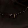 Women Chic Long Strip Charm Geometry Clavicle Chain Necklaces Pendants Jewelry Fashion Accessories